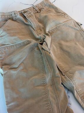 Carhartt tan double knees